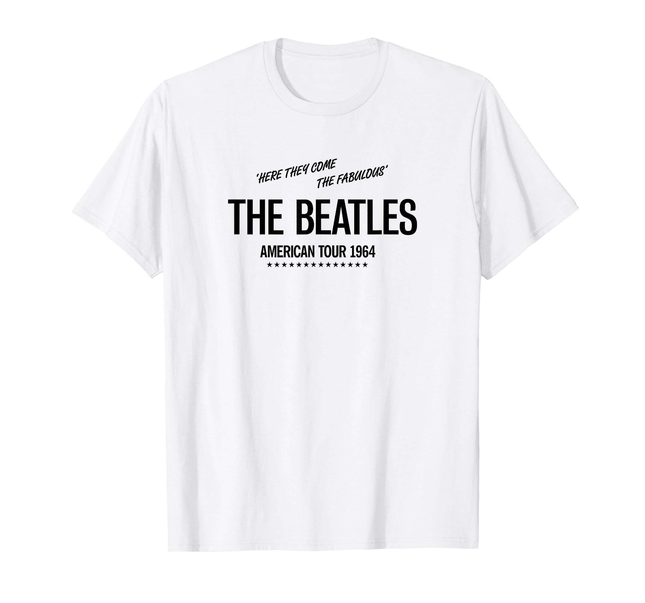 The Beatles 1964 US Tour Tシャツ Lサイズ American Tour 1964 City Dates T-Shirt : Amazon.co.uk: Fashion